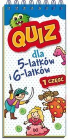 Quiz dla 5-latków i 6-latków. Część 1