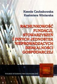 Rachunkowość fundacji, stowarzyszeń i innych jednostek nieprowadzących działalności gospodarczej