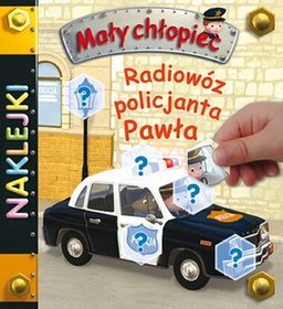 Radiowóz Policjanta Pawła. Mały Chłopiec. Naklejki