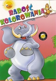 Radość Kolorowania - Słoń