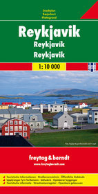 Rejkiawik 1:10 000 Freytag  Berndt
