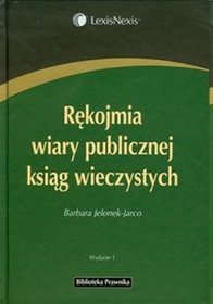 Rękojmia wiary publicznej ksiąg wieczystych