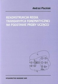 Rekonstrukcja reguł transkrypcji fonematycznej na podstawie próby uczącej