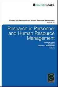 Research in Personnel and Human Resources Management