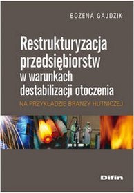 Restrukturyzacja przedsiębiorstw w warunkach destabilizacji otoczenia na przykładzie branży hutnicze