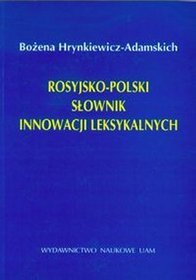 Rosyjsko polski słownik innowacji leksykalnych