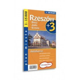 Rzeszów - plan miasta (skala 1:15 000)