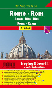 Rzym city pocket mapa 1:10 000 Freytag  Berndt