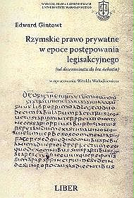 Rzymskie prawo prywatne w epoce postępowania legisakcyjnego