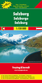Salzburg mapa T10T 1:150 000 Freytag  Berndt