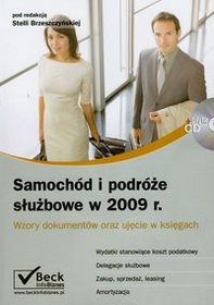 Samochód i podróże służbowe w 2009 r z płytą CD