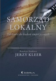 Samorząd lokalny - w teorii i badaniach empirycznych