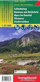 Schladming Ramsau am Dachstein Haus im Ennstal Filzmoos Stoderzinken mapa 1:35 000 Freytag  Berndt