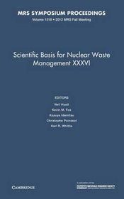 Scientific Basis for Nuclear Waste Management XXXVI: Volume 1518