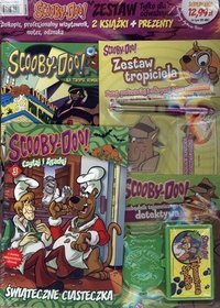 Scooby-Doo! Zestaw tylko dla odważnych 2 książki + prezenty