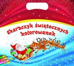 Skarbczyk świątecznych kolorowanek