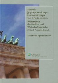 Słownik języka prawniczego i ekonomicznego tom 2 Polsko-niemiecki