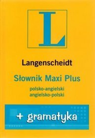 Słownik Maxi Plus polsko-angielski, angielsko-polski + gramatyka