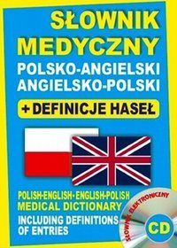 Słownik medyczny polsko-angielski angielsko-polski + definicje haseł / oprawa twarda