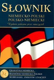 Słownik niemiecko-polski polsko-niemiecki. Gramatyka Rozmówki