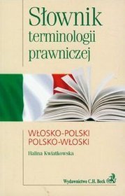 Słownik terminologii prawniczej włosko-polski  polsko-włoski