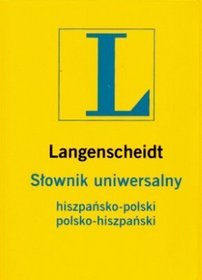 Słownik uniwersalny hiszpańsko polski, polsko hiszpański