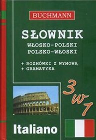 Słownik 3w1 włosko-polski, polsko-włoski