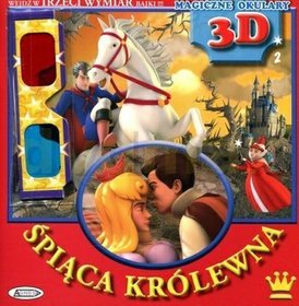 Śpiąca królewna 3D magiczne okulary