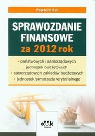 Sprawozdanie finansowe za 2012 rok