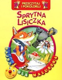 Sprytna lisiczka Przeczytaj i pokoloruj