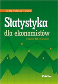 Statystyka dla ekonomistów. Wydanie 3 zmienione