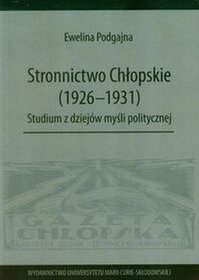 Stronnictwo Chłopskie 1926-1931