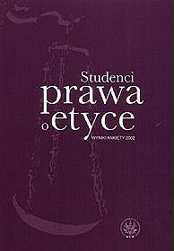 Studenci prawa o etyce