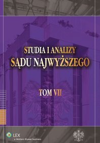 Studia i Analizy Sądu Najwyższego. Tom 7