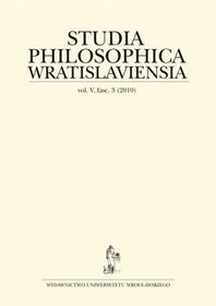 Studia Philosophica Wratislaviensia vol. V