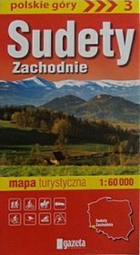 Sudety Zachodnie mapa turystyczna 1:60 000