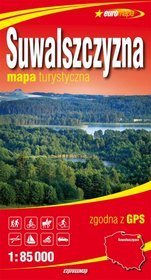 Suwalszczyzna - mapa turystyczna w skali 1:85 000