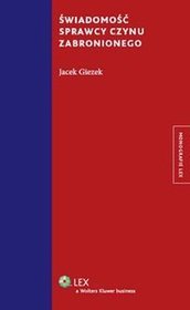 Świadomość sprawcy czynu zabronionego