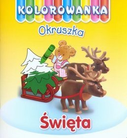 Święta. Kolorowanka Okruszka