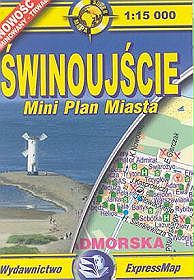 Świnoujście 1 : 15 000 Plan miasta - wersja mini laminowana