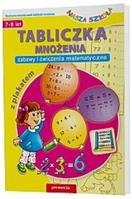 Tabliczka mnożenia z plakatem. Zabawy i ćwiczenia