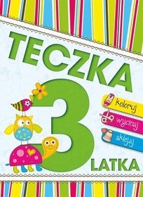 Teczka 3 latka Koloruj wycinaj sklejaj