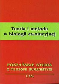 Teoria i metoda w biologii ewolucyjnej