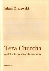 Teza Churcha. Kontekst historyczno-filozoficzny