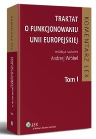 Traktat o funkcjonowaniu Unii Europejskiej. Komentarz. Tom I