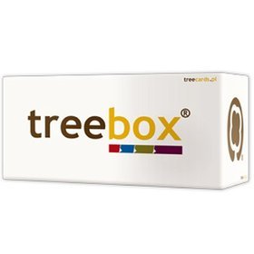 Fiszki Treebox Poradnik + pudełko do nauki