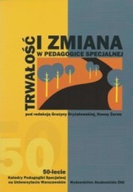 Trwałość i zmaina w pedagogice specjalnej