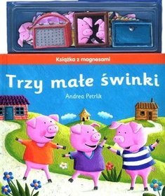 Trzy małe świnki Książka z magnesami