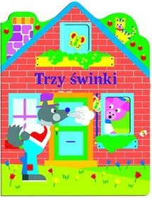 Trzy świnki. Domki z okienkami