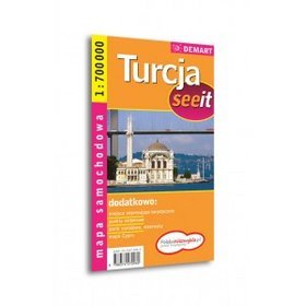 Turcja - mapa samochodowa skala 1: 700000